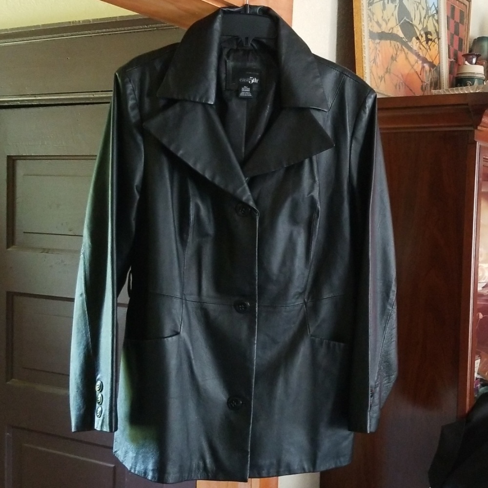 Leather jacket